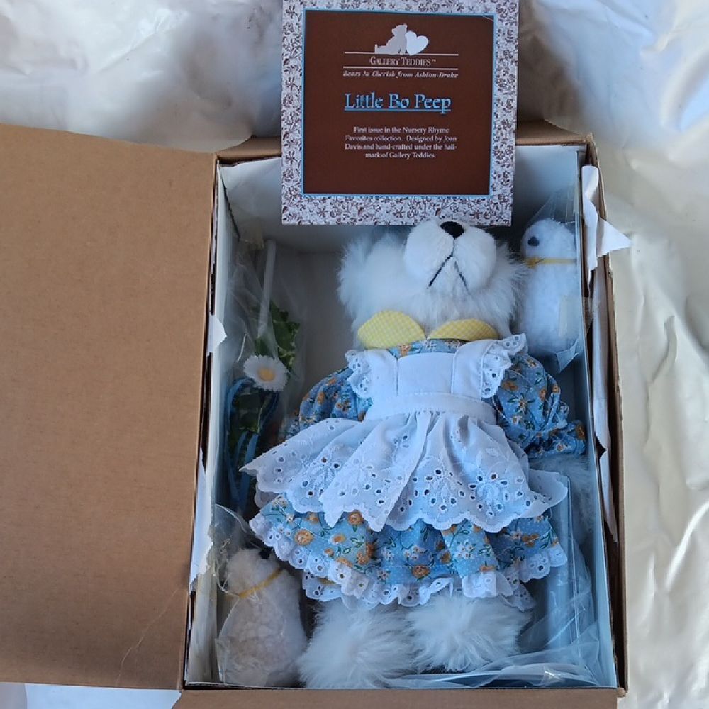 Little Bo Peep Kids Dress - Blue and White